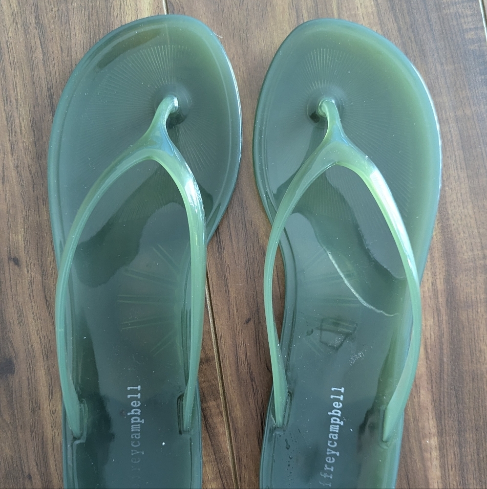 Jeffrey Campbell Jelly Green Sandals